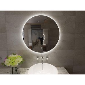 Spiegel Wiesbaden Giro Rond met LED Verlichting 100 cm