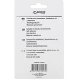 Benson Handdoekhaak - RVS - 50 x 85 mm - Zwart