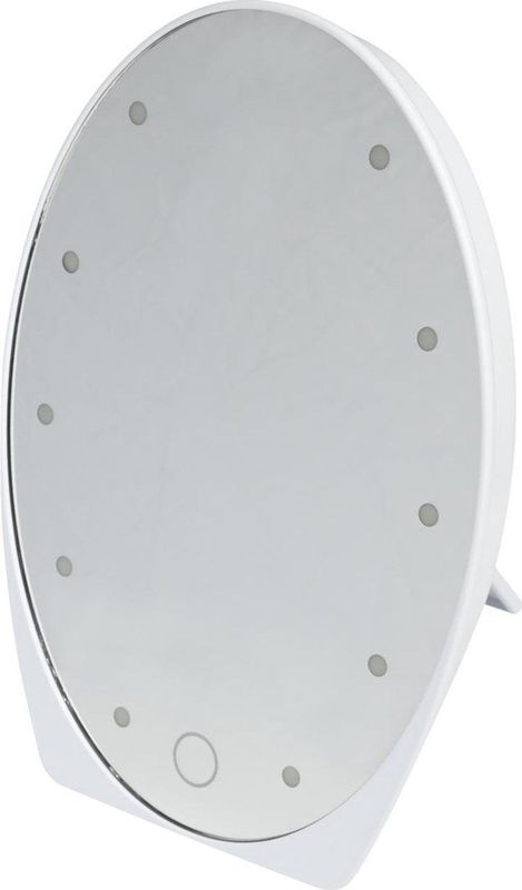 Benson Care LED make-up spiegel met vergrootglas en zuignap - 15 x 21 cm - 5x zoom