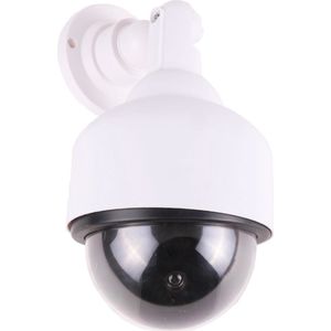 MX Dummy CCTV Camera/Dummy CCTV Dome Camera (Fake Camera No Audio/No Video) with Battery Operated Red Led Light is Ideal for Home, Office Dummy 2 - MX MDR Electronics