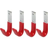 Benson Ruimtebesparende ophanghaken - 35 kg draagvermogen - 4 stuks - 8 x 3,5 cm