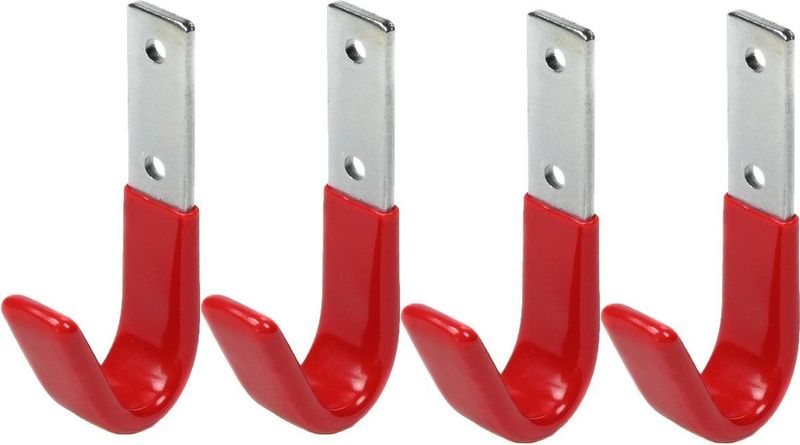 Benson Ruimtebesparende ophanghaken - 35 kg draagvermogen - 4 stuks - 8 x 3,5 cm