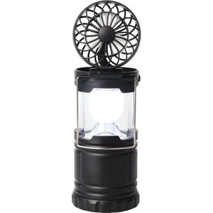 Campinglantaarn led met mini ventilator