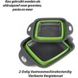 Benson Vierkante vergietenset - 2-delig - Polypropeen - Modern design