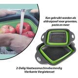 Benson Vierkante vergietenset - 2-delig - Polypropeen - Modern design