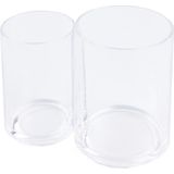 Benson Organizer Make-up - Kwastenhouder - Transparant - 15 x 8.4 x 10.8 cm