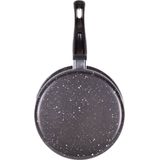 Benson Steelpan - Marmerlook - Antiaanbaklaag - Inclusief Deksel - 20 cm