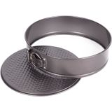 Benson Springvorm - Antiaanbaklaag - Ø 24 cm - Zwart - Handig kliksysteem