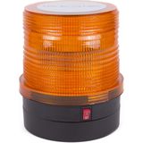 Benson - LED Zwaailicht - Oranje - Polystyreen Lens - ABS Behuizing