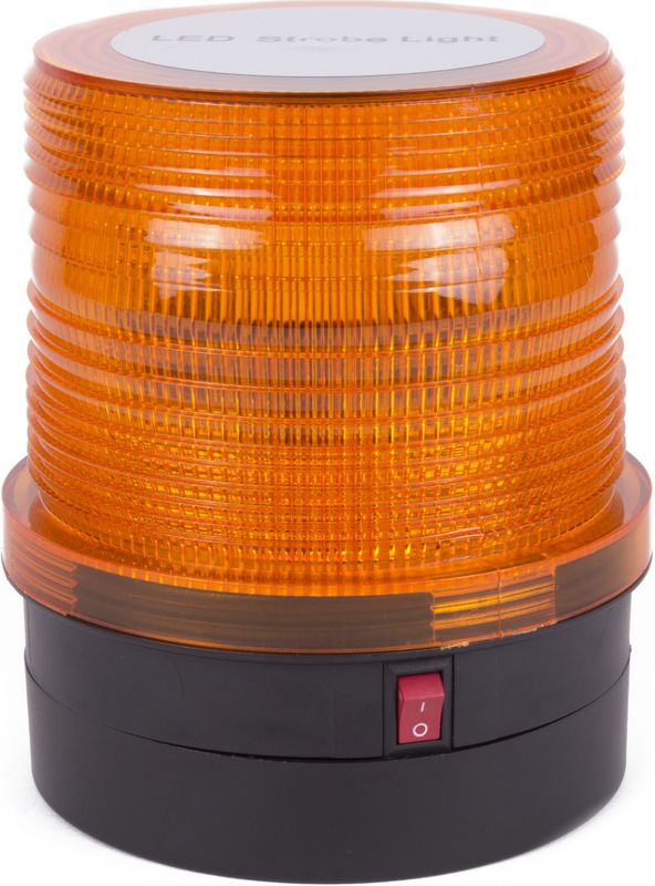 Benson - LED Zwaailicht - Oranje - Polystyreen Lens - ABS Behuizing