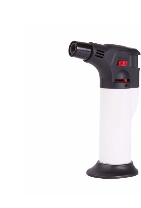 Benson Veelzijdige stormaansteker - krachtige jet flame - kinderbeveiliging - navulbaar - antislip standaard