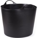 Wasmand - Grijs - Polyester - Groot