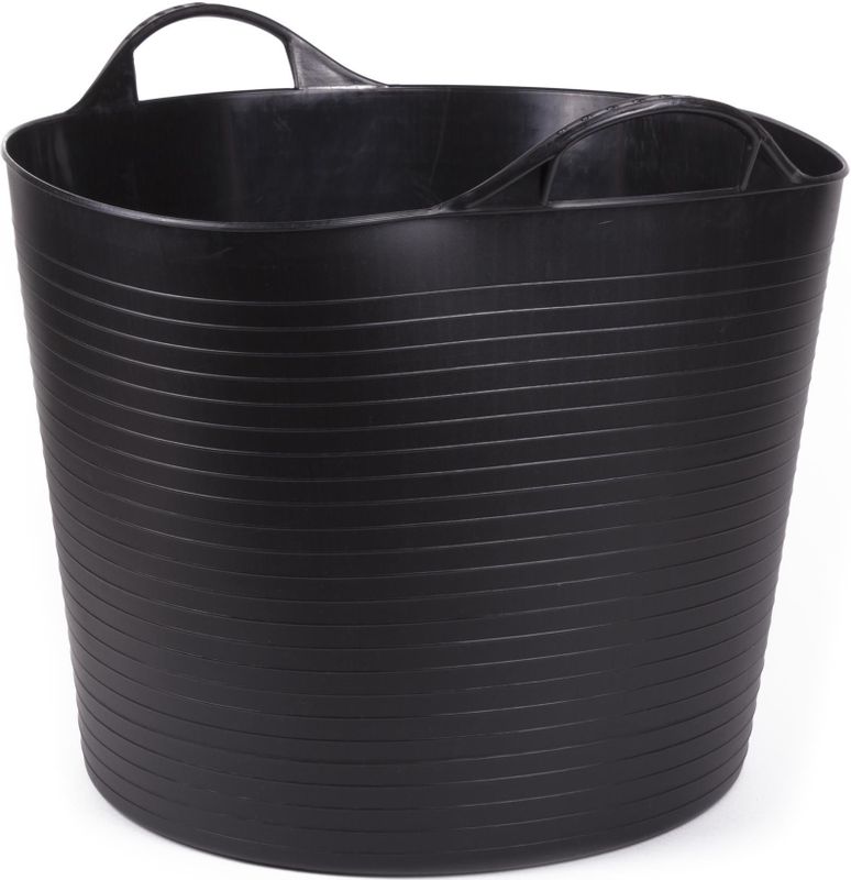 Wasmand - Grijs - Polyester - Groot