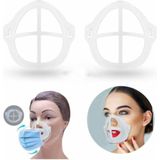 1x Kunststof inzetstukken voor mondkapjes - Herbruikbaar inzetstuk