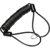 Stahlex Staalkabel met lussen - 1.60 meter x 4 millimeter - geplastificeerd - kabelslot - terraskabel