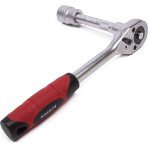 Benson 12-delige dopsleutelset - 1/2"" opname - Chroom-vanadiumstaal - Maten 10-24 mm