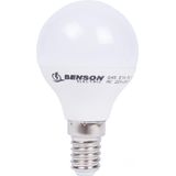 Benson Dimbare LED Lamp - 5 Watt - Warmwit 3000K - E14 - Bol Wit - 230 Volt