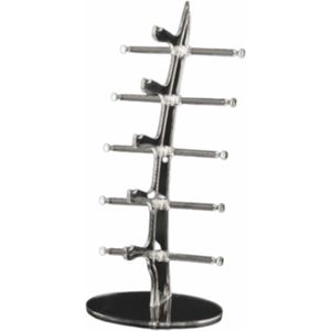 Benson Brillenstandaard - Plexiglas - Transparant - 5 delig