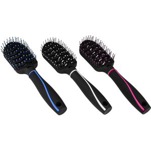 Benson Haarborstel - Antistatisch - Voor Alle Haartypes - Zwart of Roze - Stimuleert Haargroei