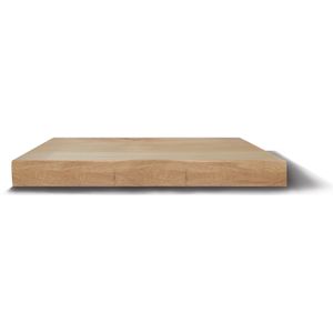 Wastafelblad Gliss Design Massief Hout Rechte Afwerking 60 cm Natuurlijke Olie