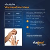 Dunimed vingerspalk met strap