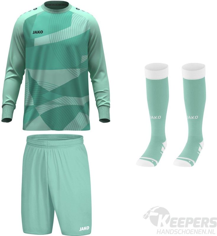 Jako - River - Keepershirt - Mint - 100% Polyester Mesh