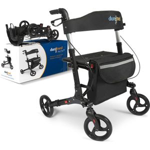 Dunimed - Premium Lichtgewicht Rollator - Aluminium - Opvouwbaar - 8.5 kg