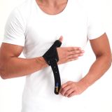 Dunimed Duimbrace Manu - Universele Duimbrace - Duimbandage - Duimspalk Zwart