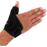 Dunimed Duimbrace Manu - Universele Duimbrace - Duimbandage - Duimspalk Zwart