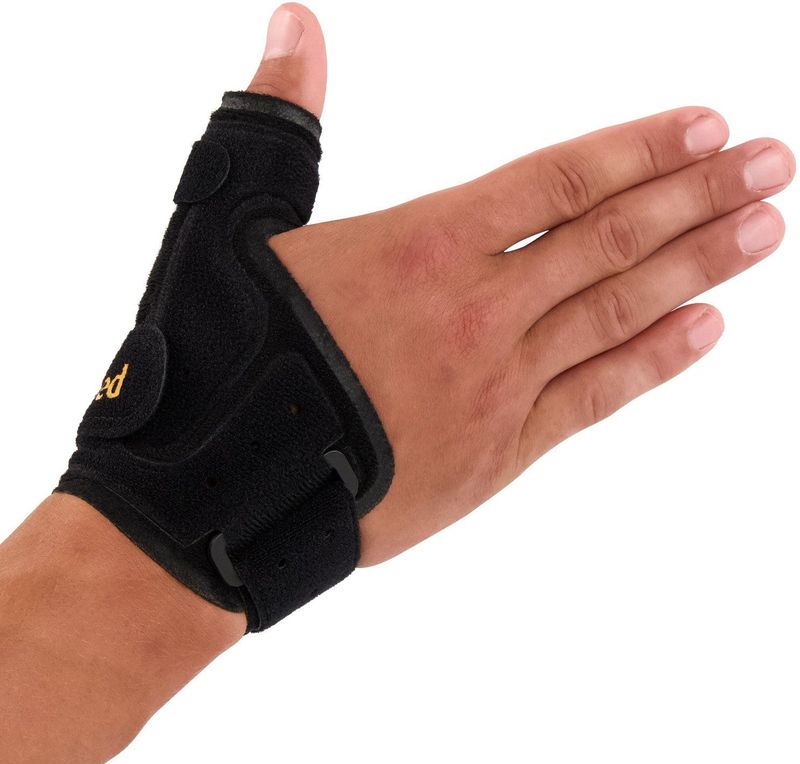 Dunimed Duimbrace Manu - Universele Duimbrace - Duimbandage - Duimspalk Zwart