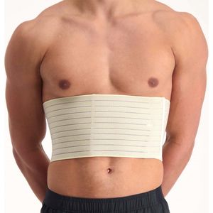 Dunimed Ribbrace voor Mannen - Rompandage - Ribbandage met Klittenband - XXL