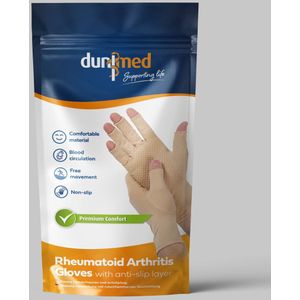 Dunimed Artrose / Reuma Handschoenen met antisliplaag (Per paar) size: S