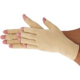 Dunimed Artrose / Reuma Handschoenen met antisliplaag (Per paar) (Grijs & beige) size: L