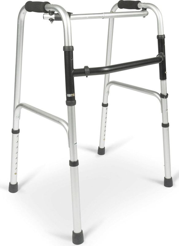 Dunimed - Lichtgewicht Looprek - Aanpasbare Hoogte - Antislip Doppen