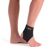 Dunimed Enkelsteun - Lichtgewicht Enkelbrace - Versteviging van de Enkel - Enkelbandage - Enkelband - Zwart - S
