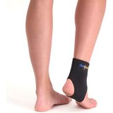 Dunimed Enkelsteun - Lichtgewicht Enkelbrace - Versteviging van de Enkel - Enkelbandage - Enkelband - Zwart - L