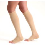 Dunimed premium comfort steunkousen drukklasse 1 - open teen (Per paar)