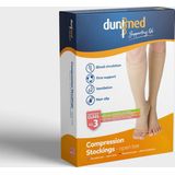 Dunimed - Premium Comfort - Steunkousen - Drukklasse 3 - Open Teen - Per Paar