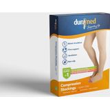 Dunimed premium comfort steunkousen tot de lies - open teen (per paar)