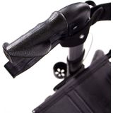 Dunimed - Premium Lichtgewicht Rollator - Zwart - Met Grote Luchtbanden en Inclusief Stokhouder en Tas