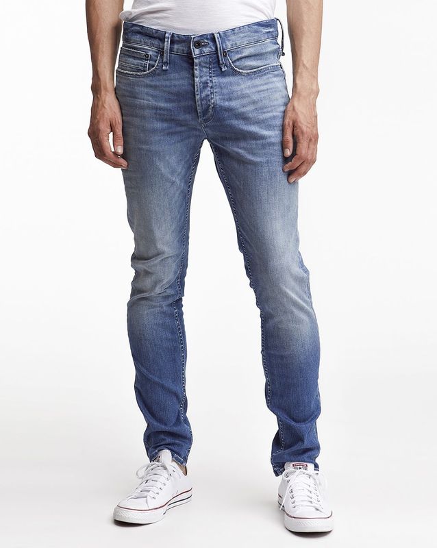Denham - Jeans - Blauw - Denim