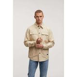 Denham - Hunt - Overshirt - Zand Beige - Ribstop Kwaliteit