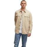 Denham - Hunt - Overshirt - Zand Beige - Ribstop Kwaliteit