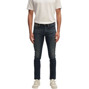 Denham - Slim Fit Midwaist Jeans - Blauw - Denim