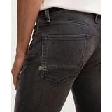 Denham - Regular Slim Fit Jeans - Zwart - Heren - 5-pocket stijl