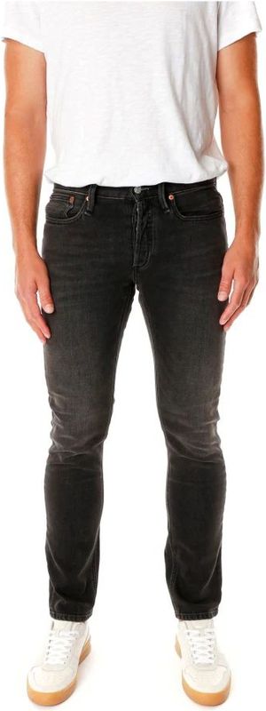 Denham - Regular Slim Fit Jeans - Zwart - Heren - 5-pocket stijl