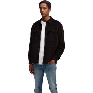 Denham - Camp Overshirt - Katoen - Donkerblauw