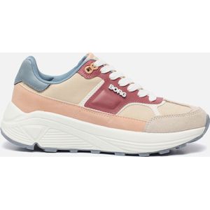 Bjorn Borg Bjorn Borg R1300 PAS sneakers beige Imitatieleer - Maat 36