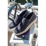 Gaastra - Barrick Lf Nub M - Instappers - Blauw - Nubuckleer