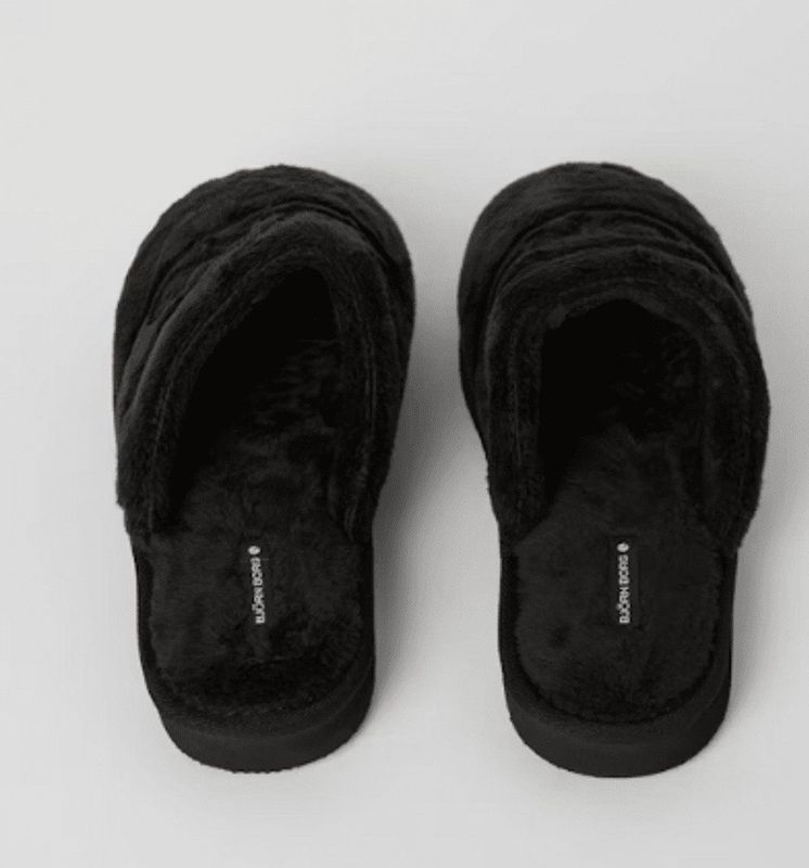 Björn Borg - Homy - Slippers - Zwart - 100% Polyester